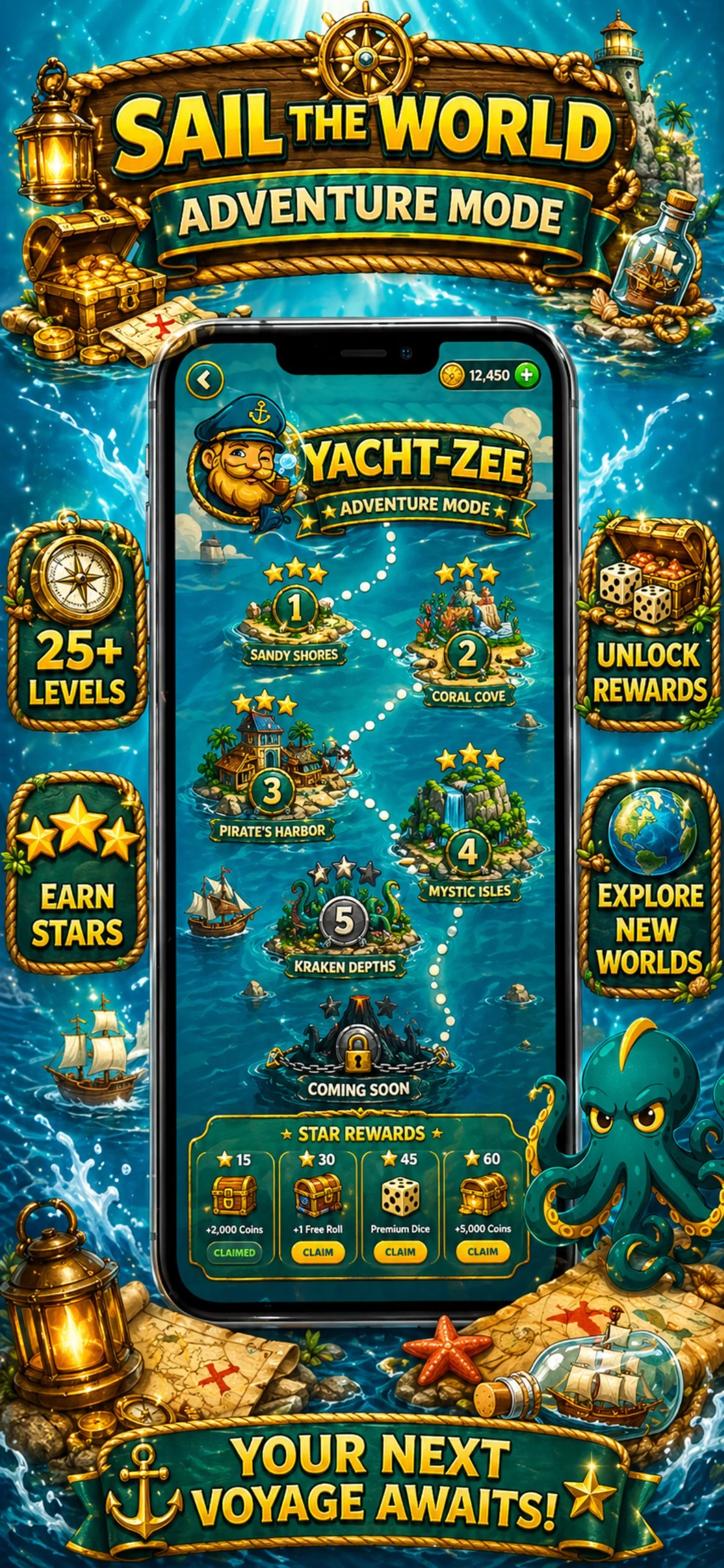 Yatzy & Farkle: Dice Game screenshot