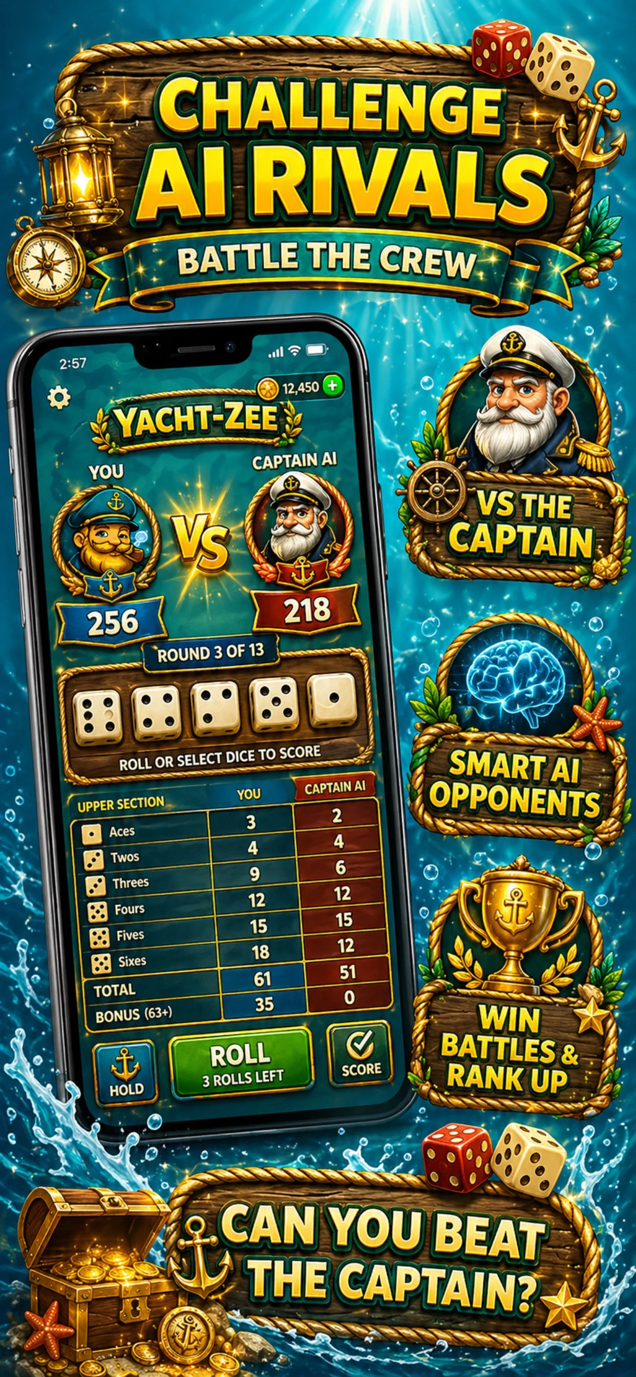 Yatzy & Farkle: Dice Game screenshot