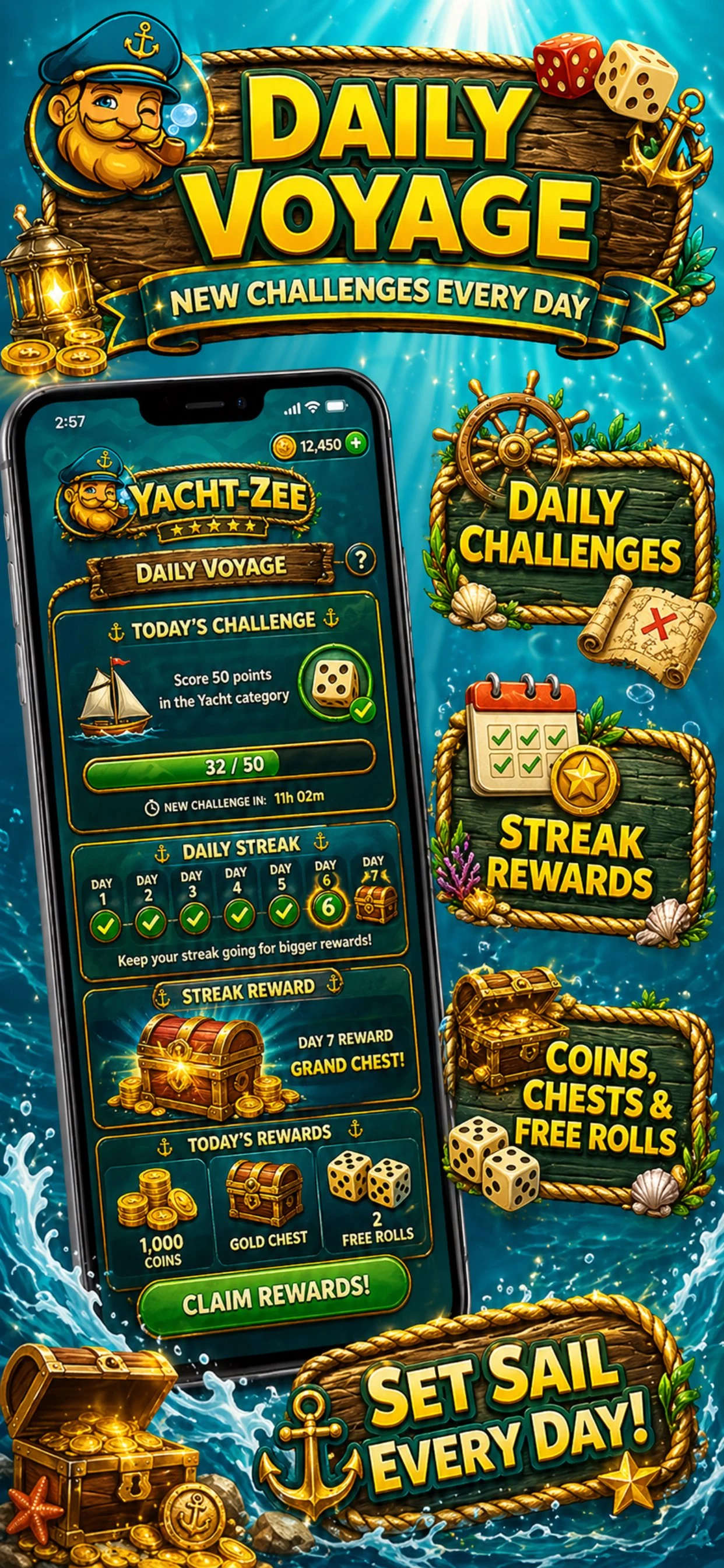 Yatzy & Farkle: Dice Game screenshot